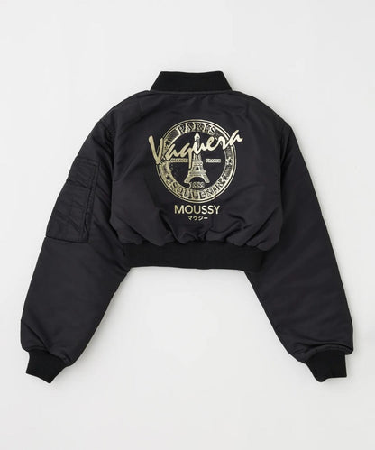 VAQUERA×MOUSSY VQ AVIATOR JACKET 夾克