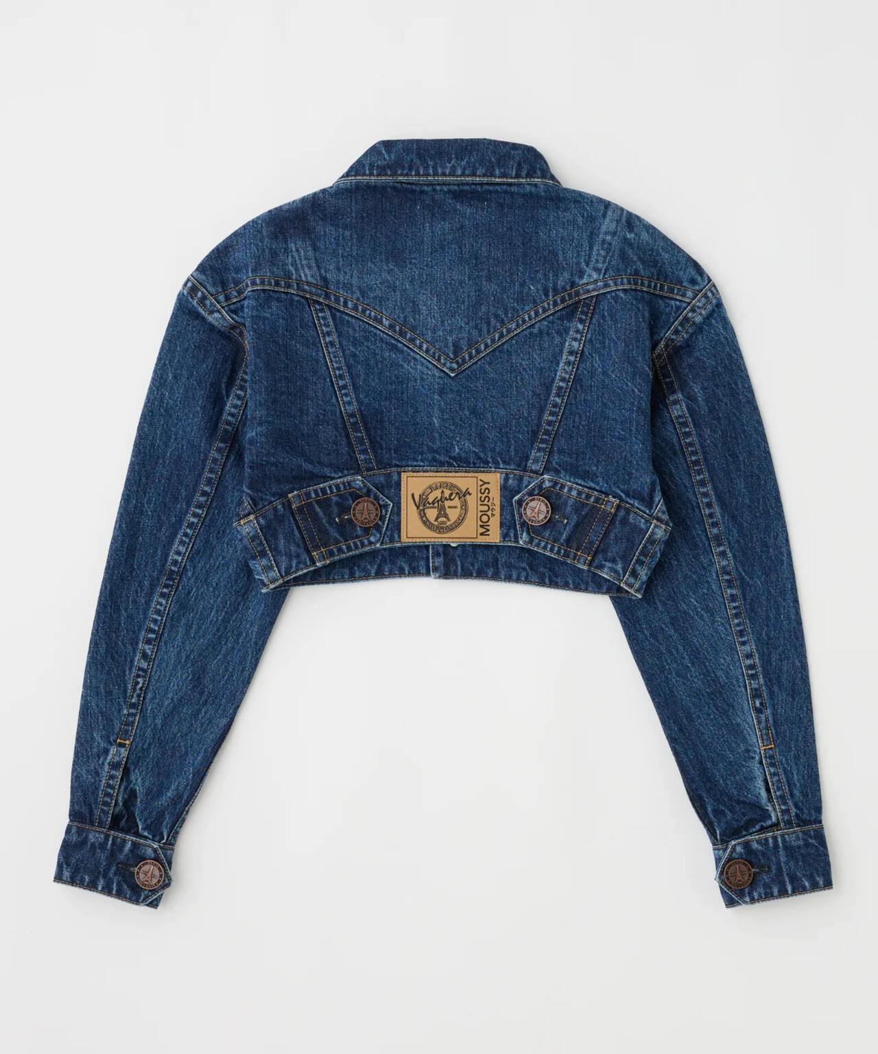 VAQUERA×MOUSSY VQ DENIM JACKET 牛仔夾克