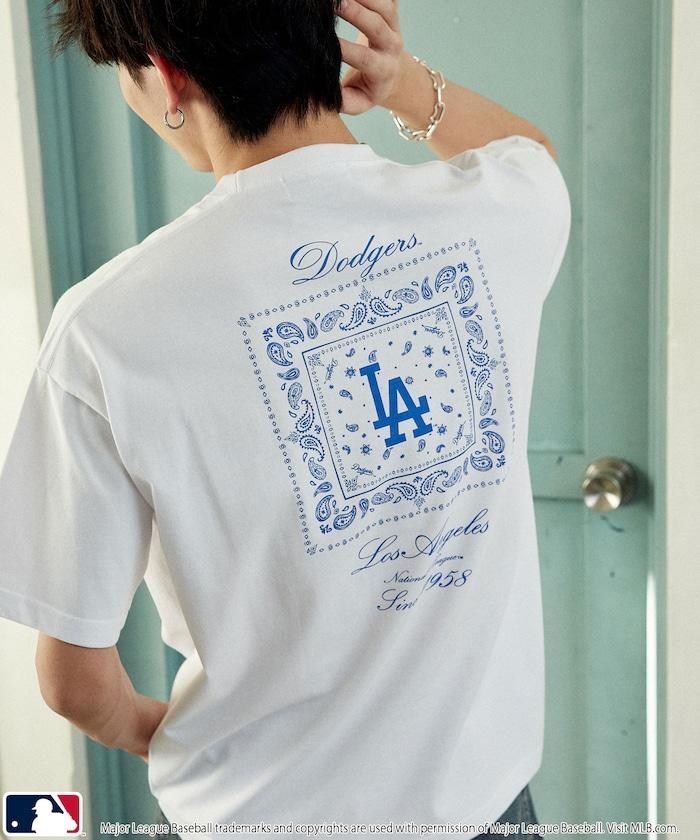聯名 MLB 後背頭巾印花 T恤