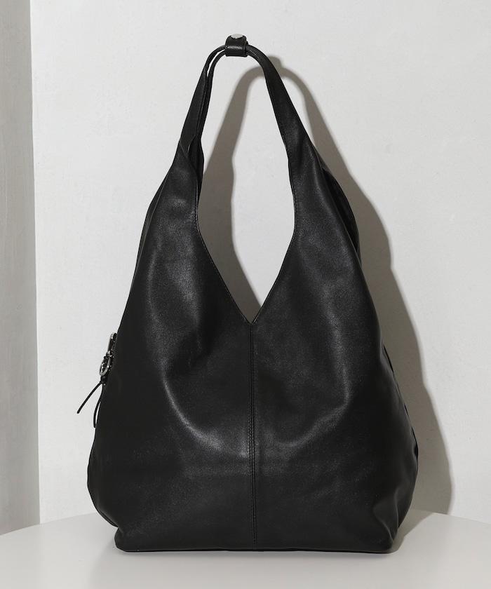 大號 牛革 防潑水 市集包 Big Leather Marche Bag
