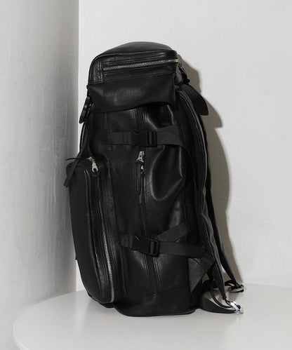 Leather Backpack L 牛皮防潑水皮革含電腦隔層揹包