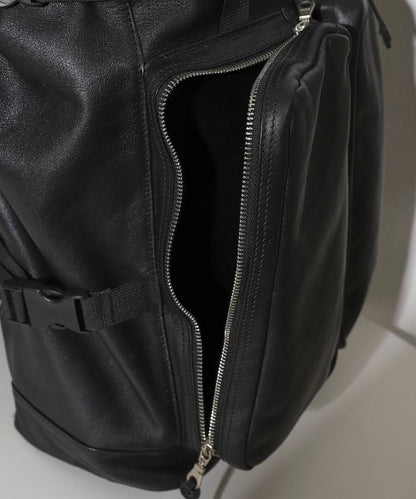 Leather Backpack L 牛皮防潑水皮革含電腦隔層揹包
