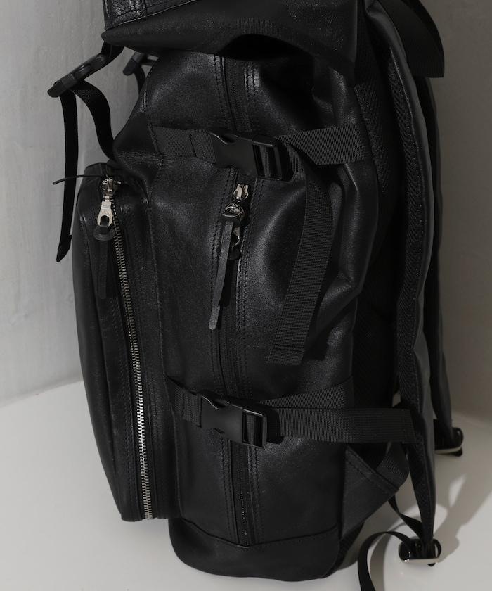 Leather Backpack L 牛皮防潑水皮革含電腦隔層揹包