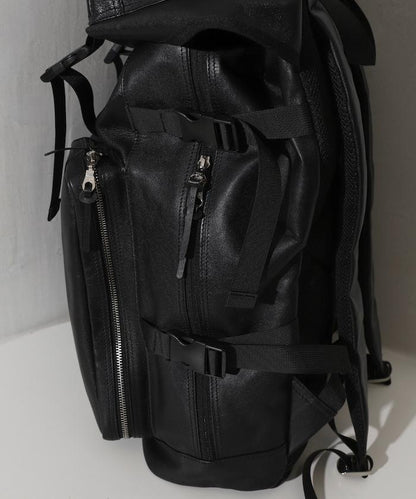 Leather Backpack L 牛皮防潑水皮革含電腦隔層揹包