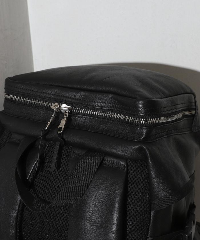 Leather Backpack L 牛皮防潑水皮革含電腦隔層揹包