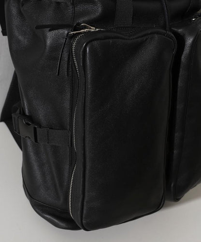 Leather Backpack L 牛皮防潑水皮革含電腦隔層揹包