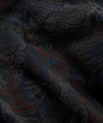 滿版印花 輕質燈芯絨 襯衫夾克（可成套搭配）