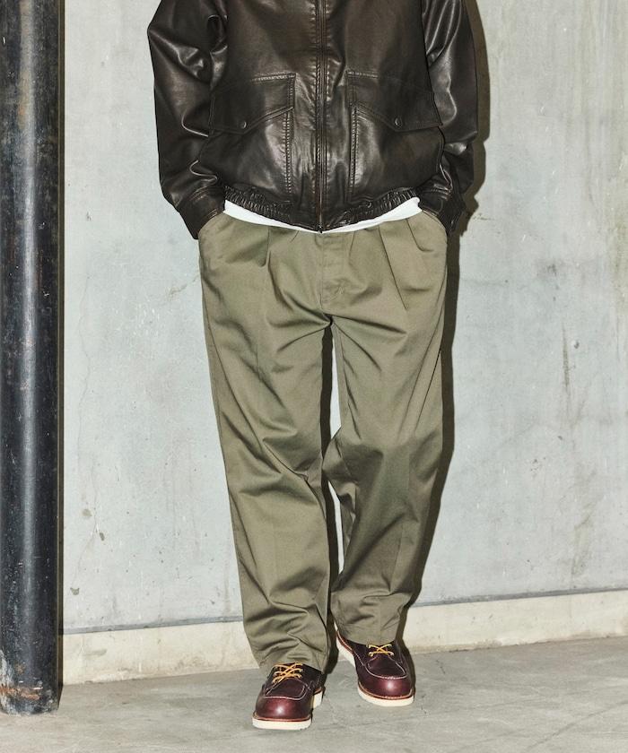 RED KAP × FREAK'S STORE 聯名 SMU PT-38 2TUCK WIDE PANTS