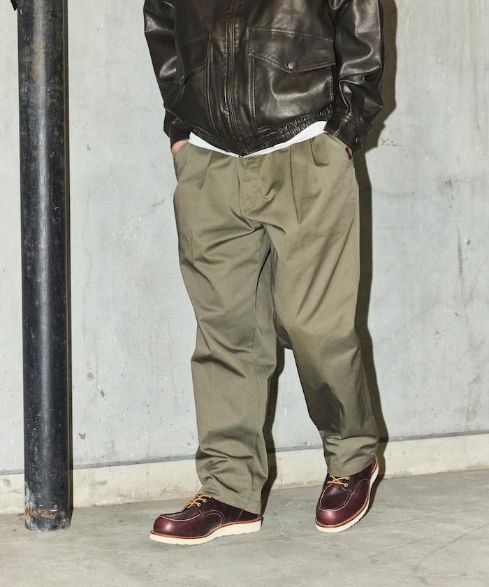 RED KAP × FREAK'S STORE 聯名 SMU PT-38 2TUCK WIDE PANTS