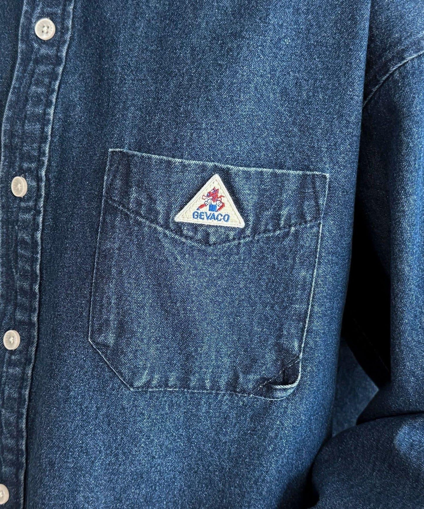 GEVACO/ゲバコ 基礎款牛仔襯衫