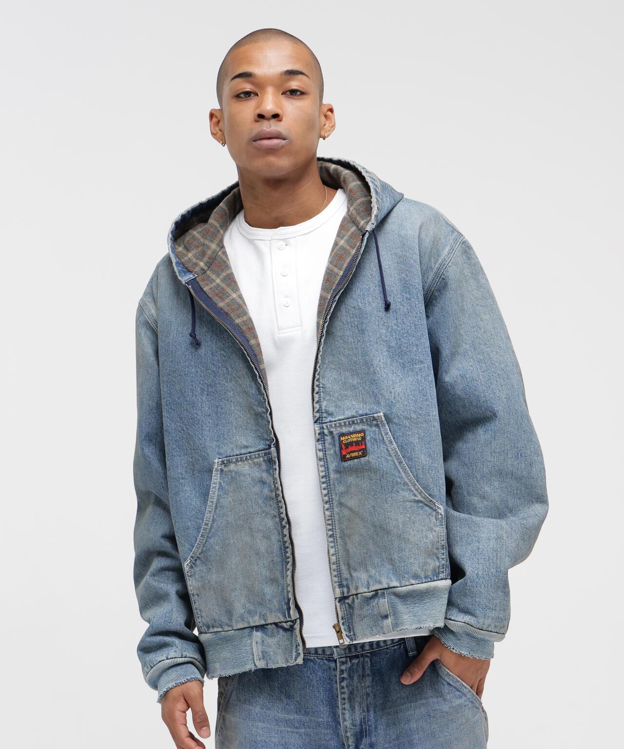 《AVIREX|MOANDMO CLOTHING》 DENIM ACTIVE PARKA