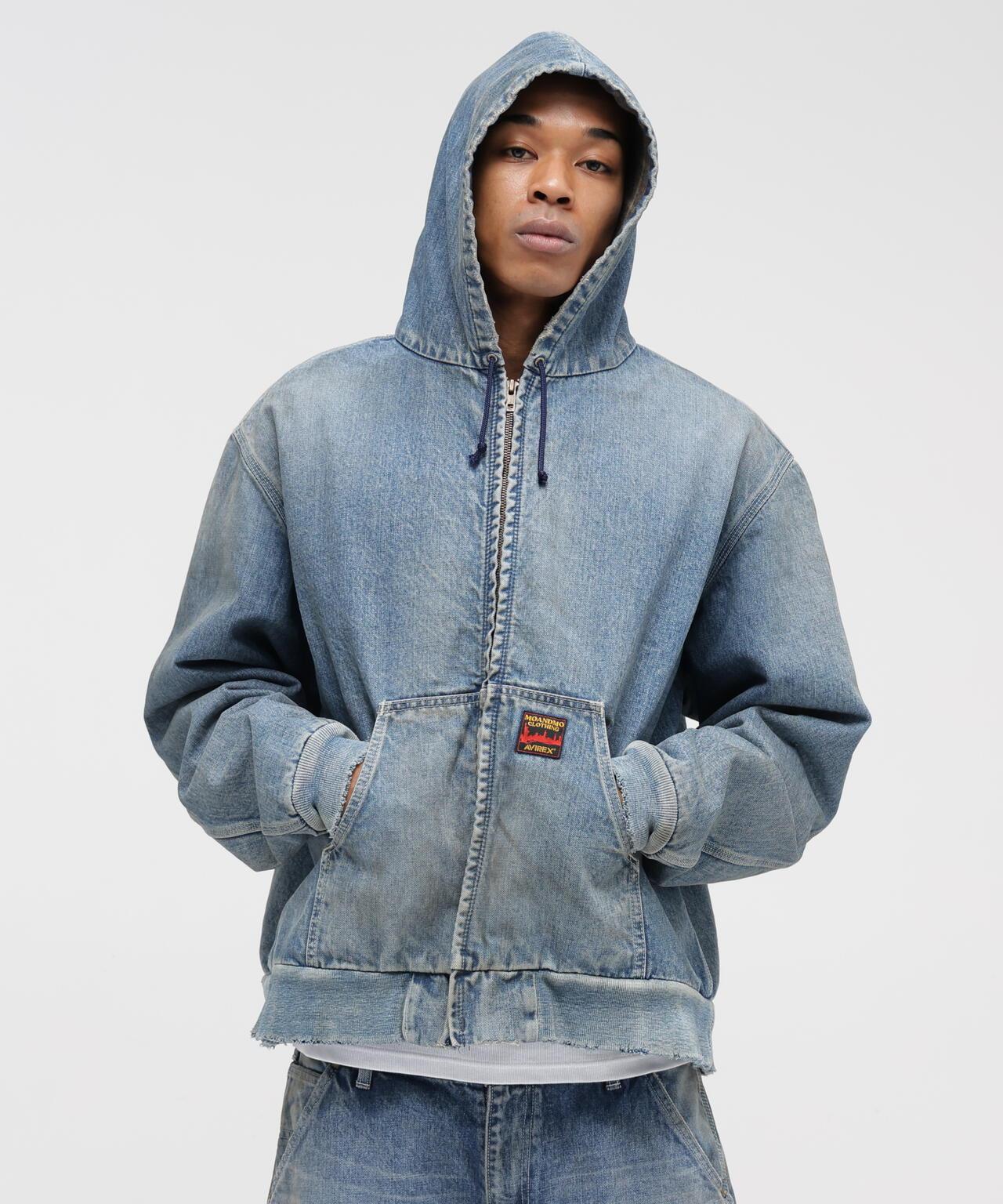 《AVIREX|MOANDMO CLOTHING》 DENIM ACTIVE PARKA