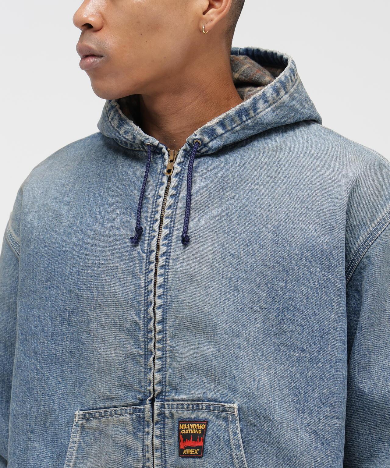 《AVIREX|MOANDMO CLOTHING》 DENIM ACTIVE PARKA