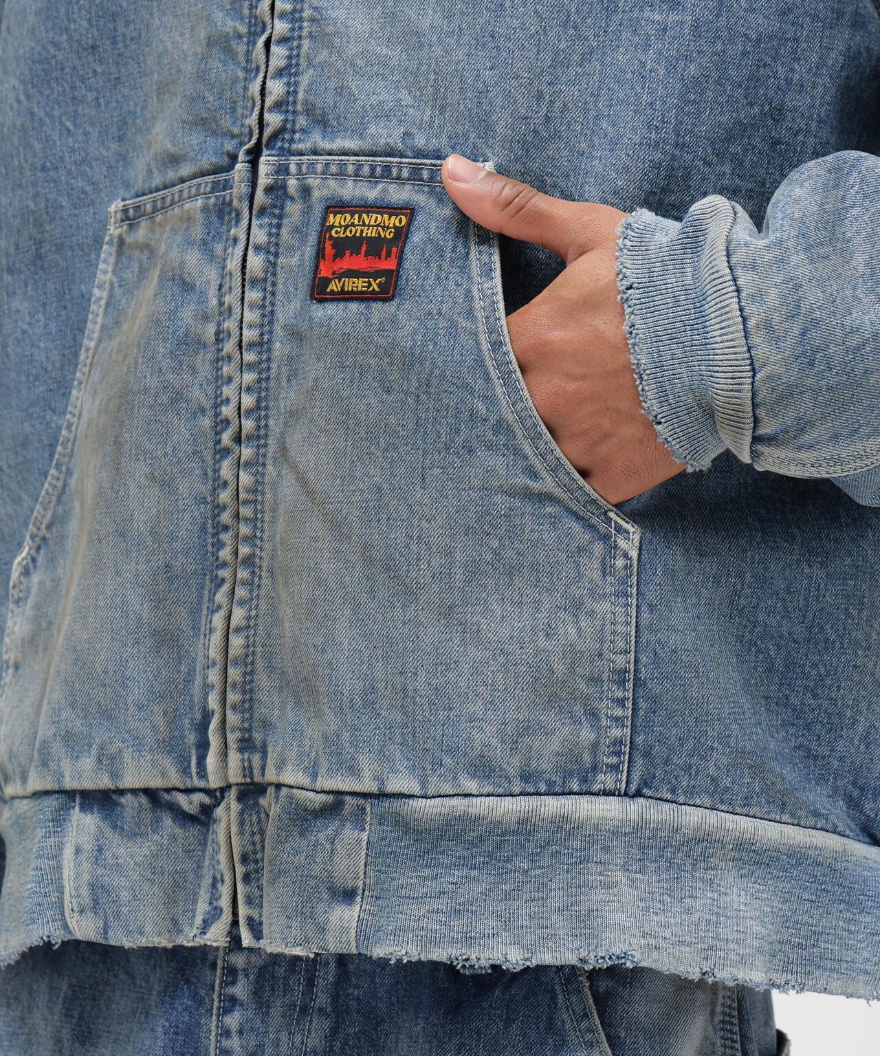 《AVIREX|MOANDMO CLOTHING》 DENIM ACTIVE PARKA