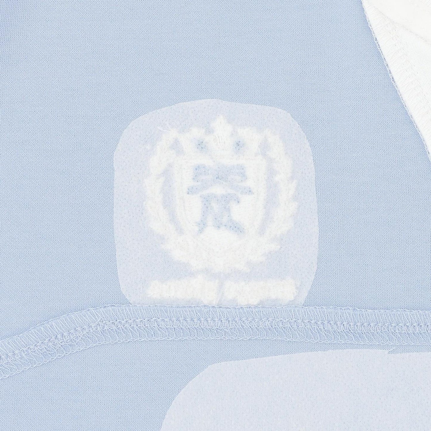 袖部蕾絲裝飾 運動隊服風 長袖T恤