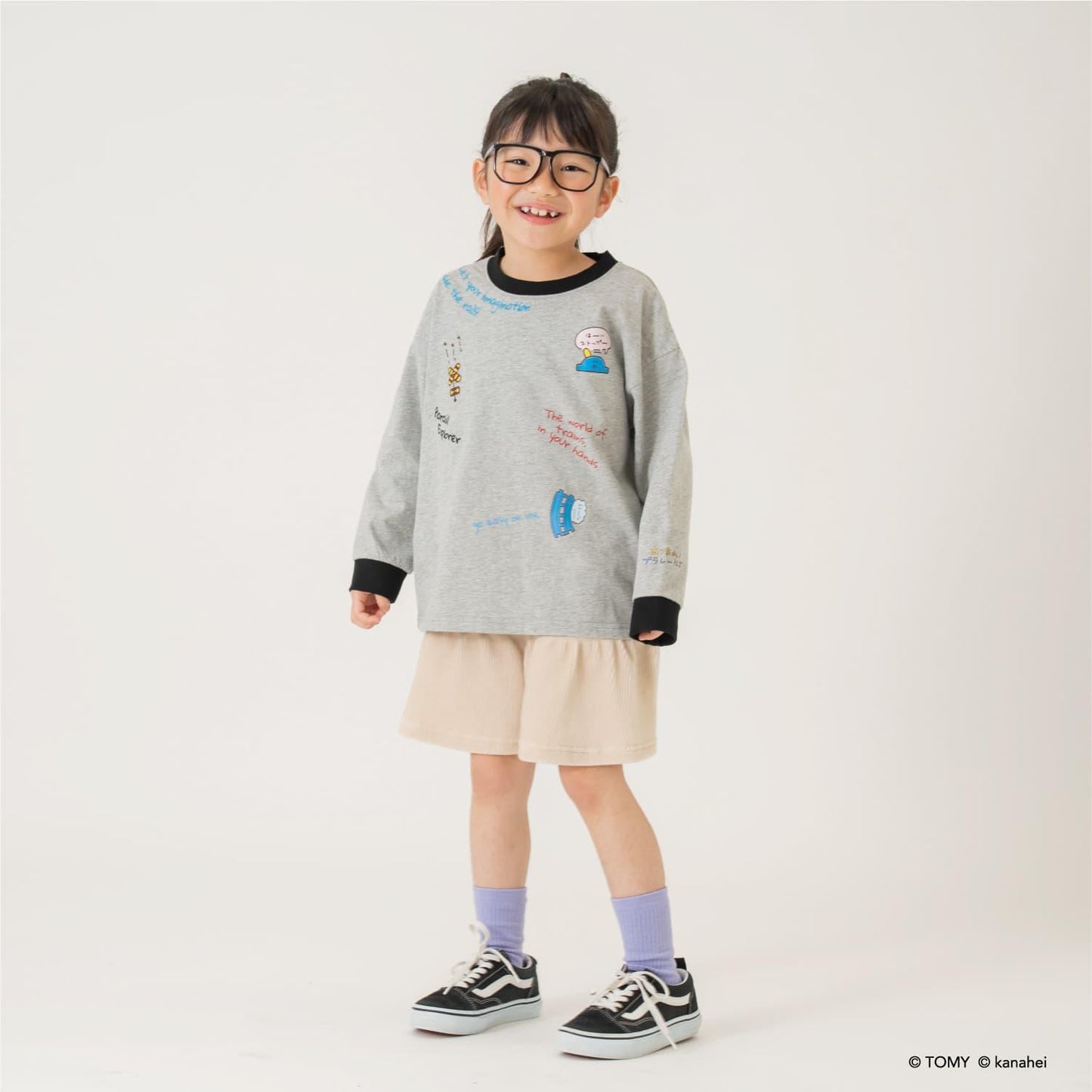 あつまれ!プラレールズ（Plarail） 圖標長袖T恤