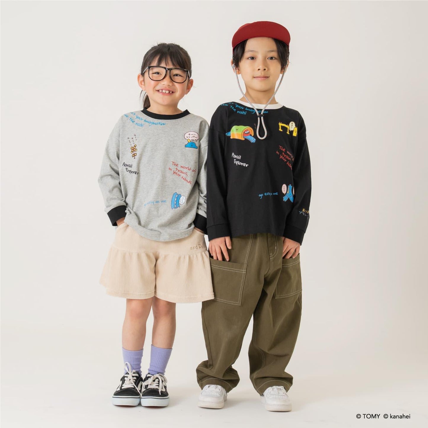 あつまれ!プラレールズ（Plarail） 圖標長袖T恤