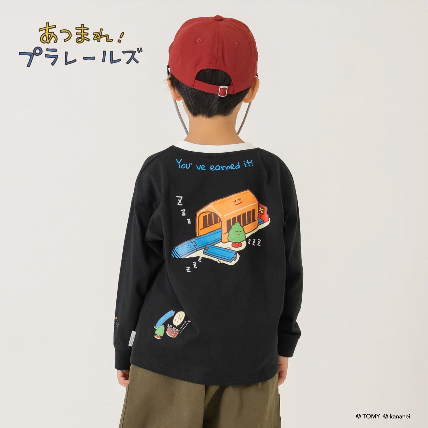 あつまれ!プラレールズ（Plarail） 圖標長袖T恤