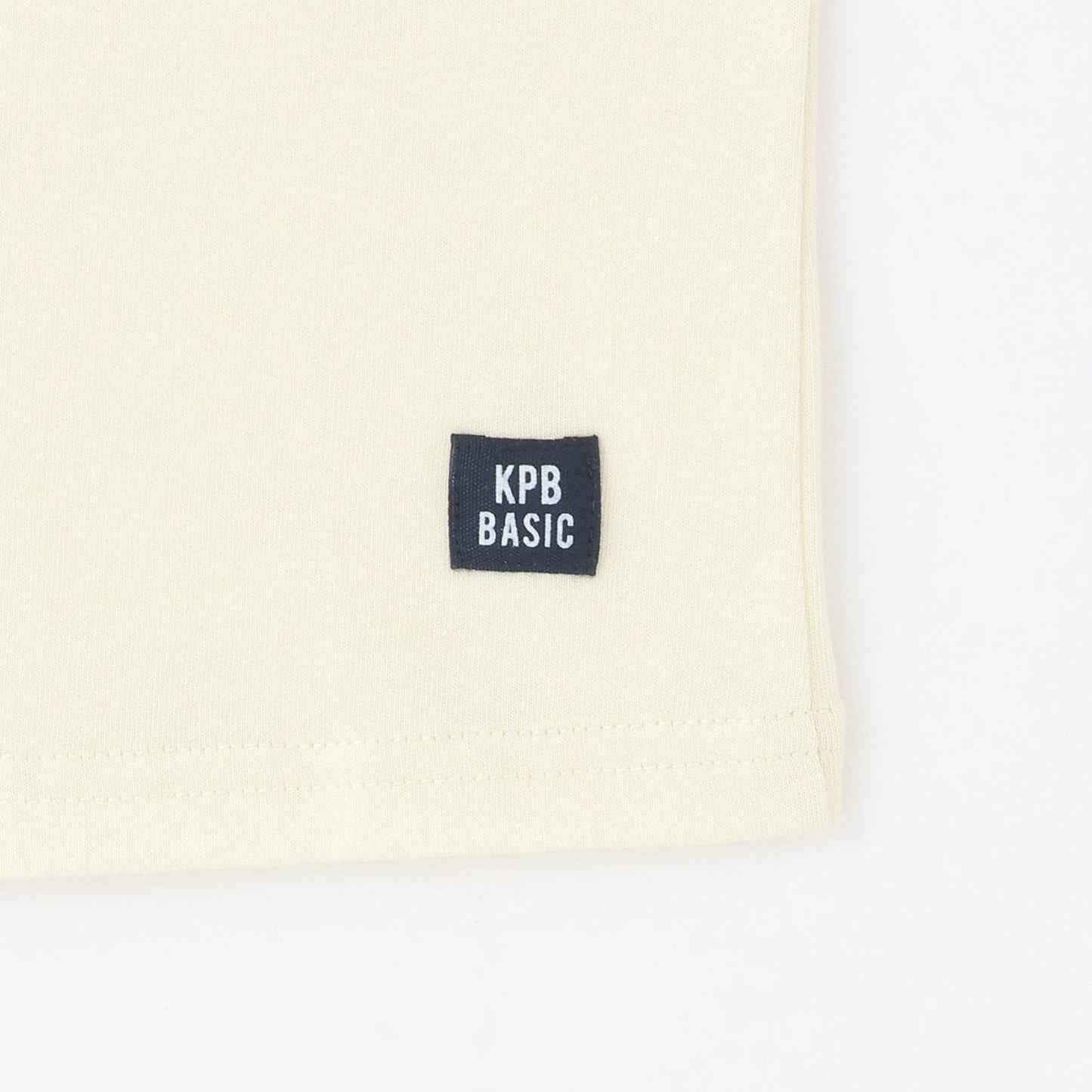 Logo交叉刺繡 長袖T恤