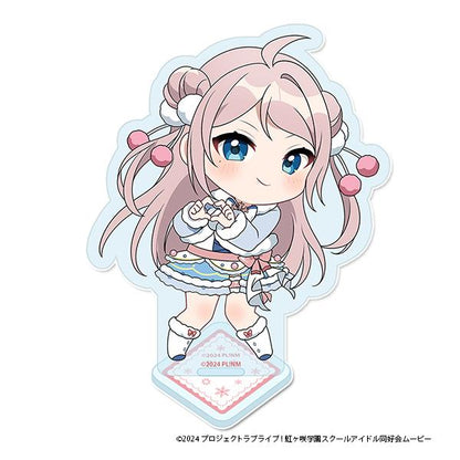 ラブライブ!虹ヶ咲學園スクールアイドル同好會（LoveLive! 虹咲學園學園偶像同好會） Q版系列 鐘嵐珠 亞克力立牌 冬裝款