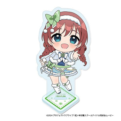 ラブライブ!虹ヶ咲學園スクールアイドル同好會（Love Live! 虹咲學園學園偶像同好會） 小巧Q版系列 エマ・ヴェルデ 亞克力立牌 冬季服裝款