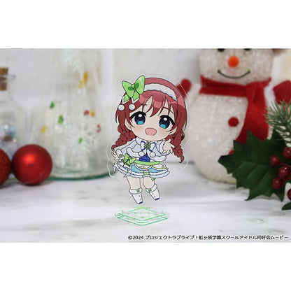 ラブライブ!虹ヶ咲學園スクールアイドル同好會（Love Live! 虹咲學園學園偶像同好會） 小巧Q版系列 エマ・ヴェルデ 亞克力立牌 冬季服裝款
