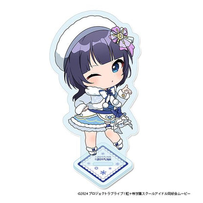 ラブライブ!虹ヶ咲學園スクールアイドル同好會（LoveLive! 虹咲學園學園偶像同好會） 小巧Q版系列 朝香果林 亞克力立牌 冬裝ver.