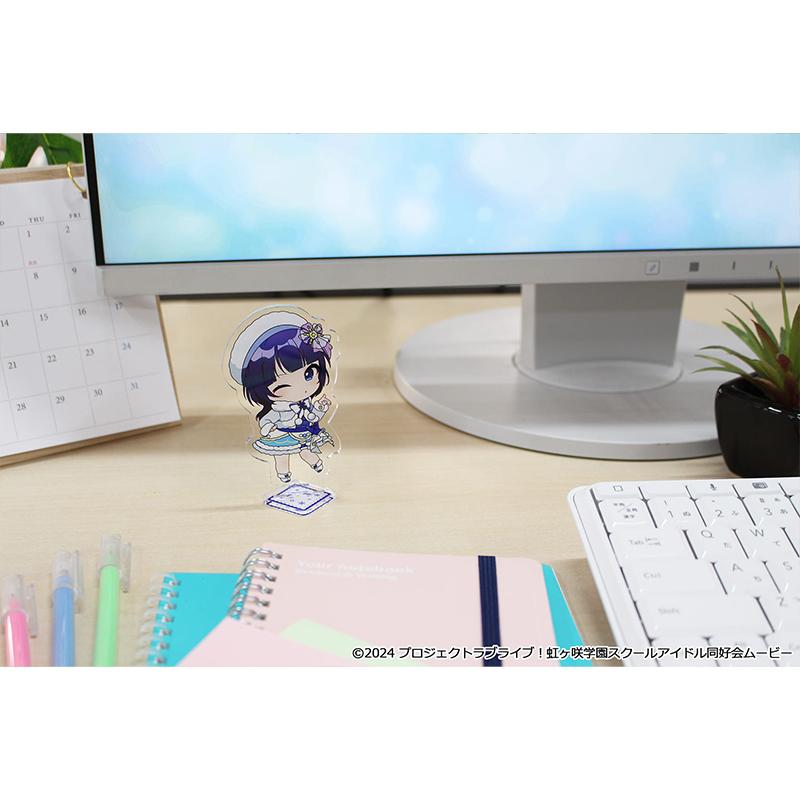 ラブライブ!虹ヶ咲學園スクールアイドル同好會（LoveLive! 虹咲學園學園偶像同好會） 小巧Q版系列 朝香果林 亞克力立牌 冬裝ver.