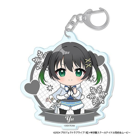 ラブライブ!虹ヶ咲學園スクールアイドル同好會（虹咲學園學園偶像同好會） Puchichoco系列 高咲侑 亞克力鑰匙扣 冬季服裝款
