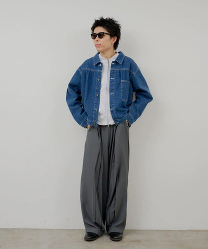 WHIMSIC 結點牛仔工裝夾克