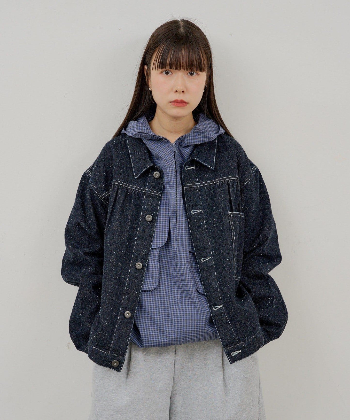 WHIMSIC 結點牛仔工裝夾克