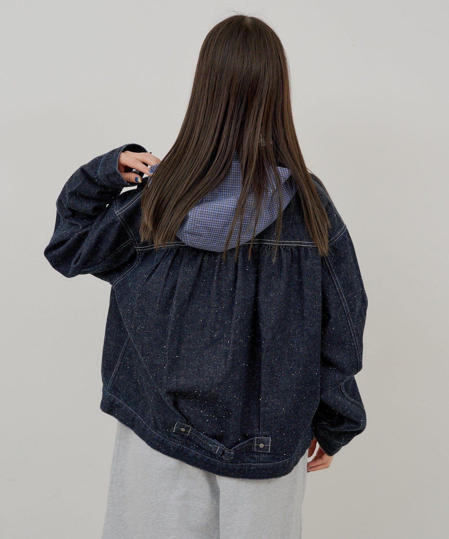 WHIMSIC 結點牛仔工裝夾克