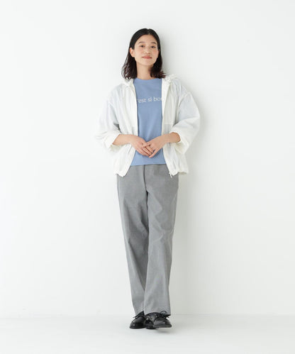 透視材質 套頭 連帽 夾克