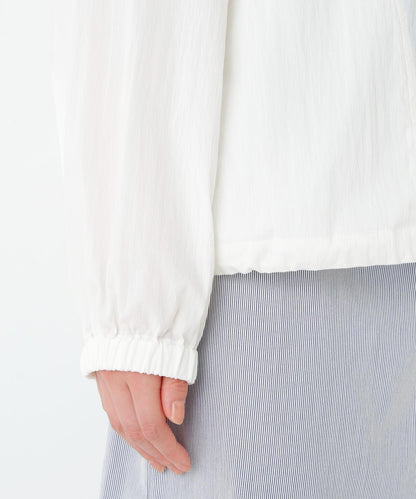 透視材質 套頭 連帽 夾克