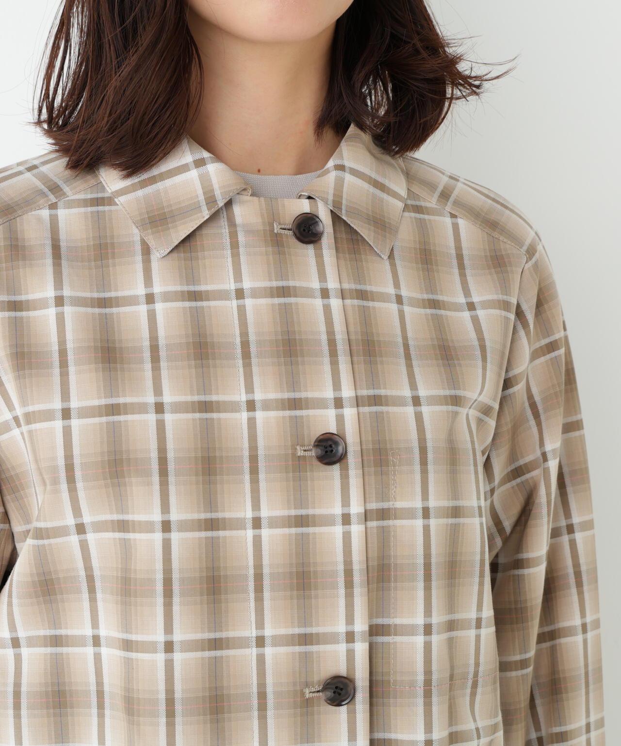 先染色格紋夾克