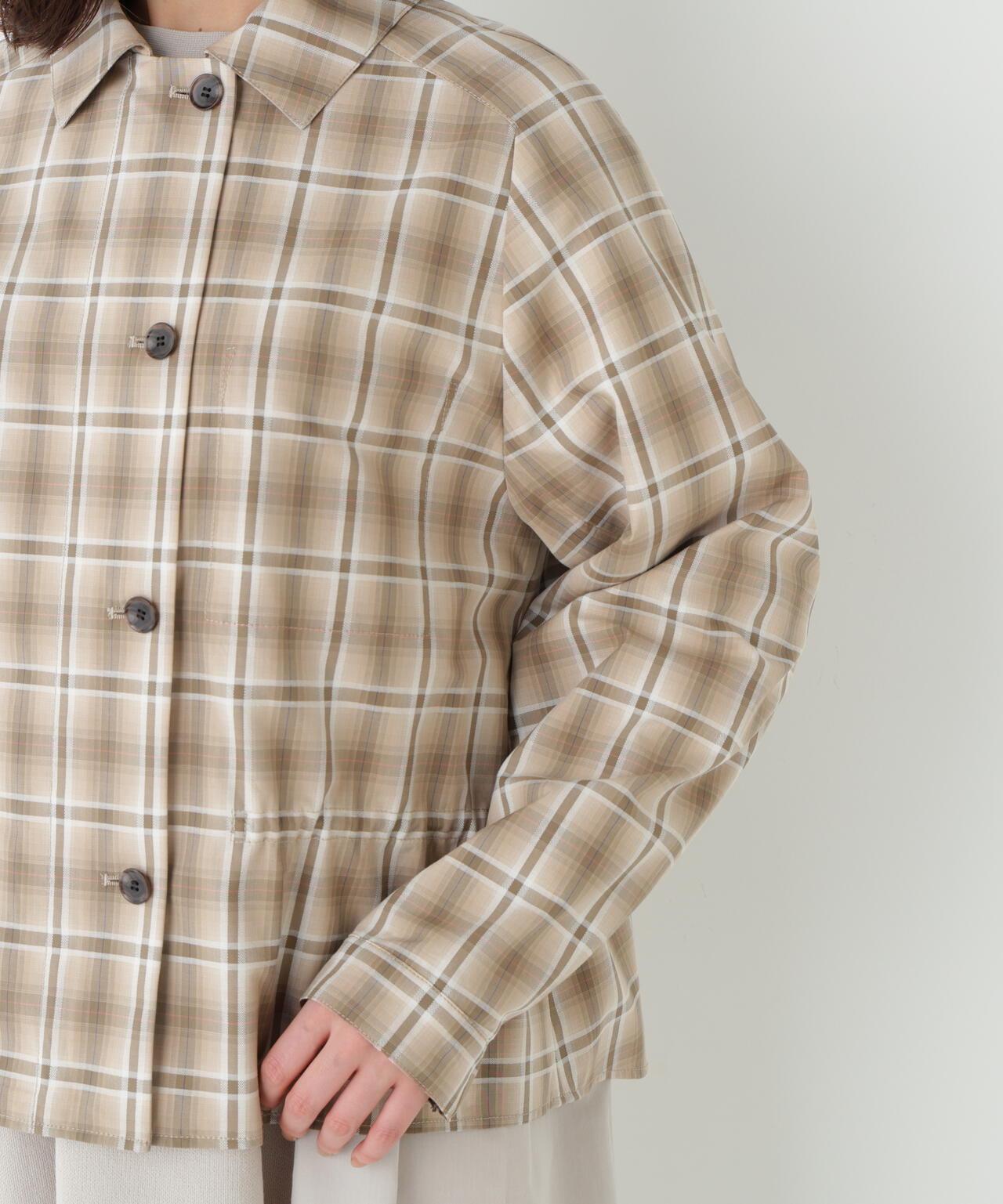 先染色格紋夾克