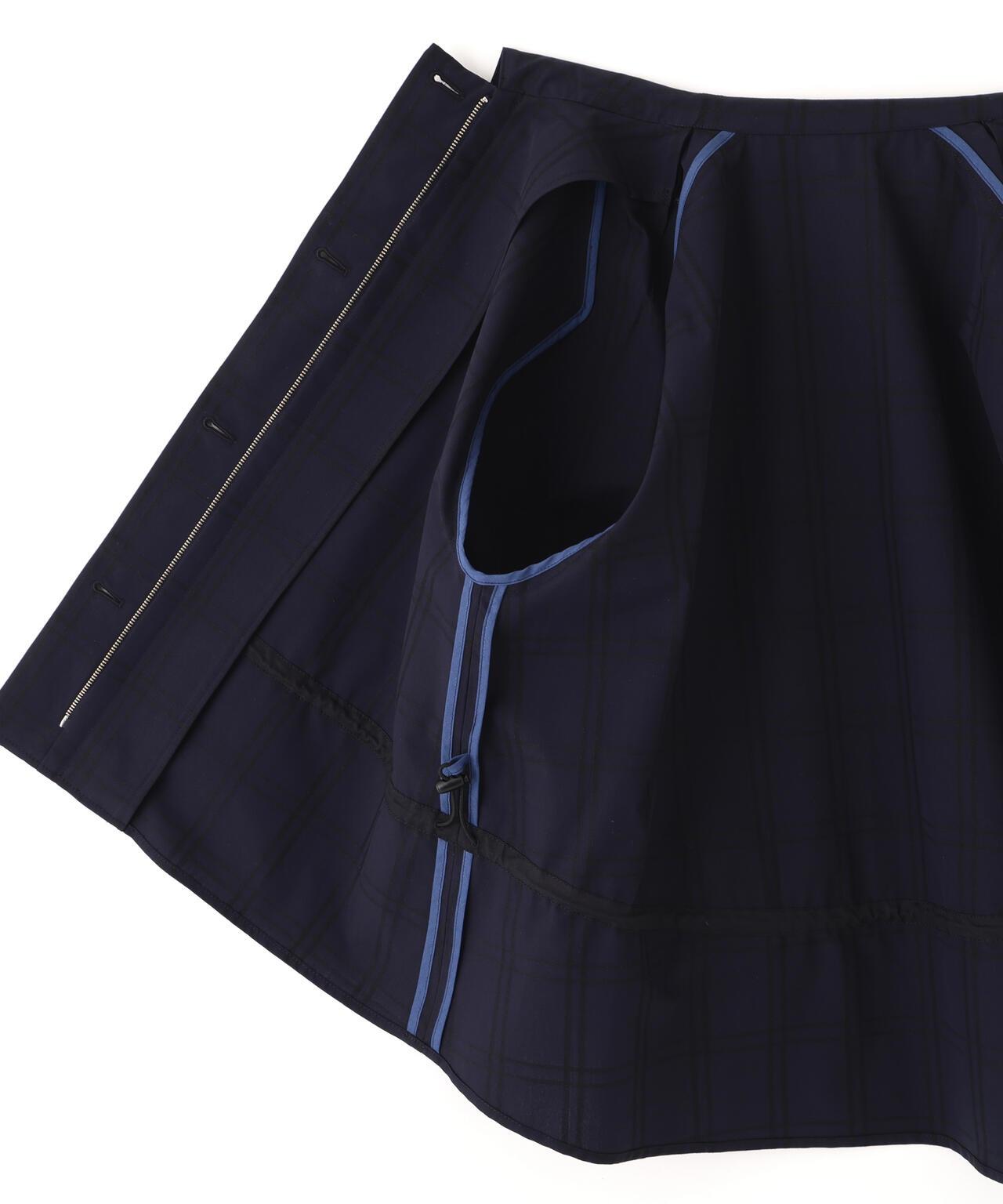 先染色格紋夾克