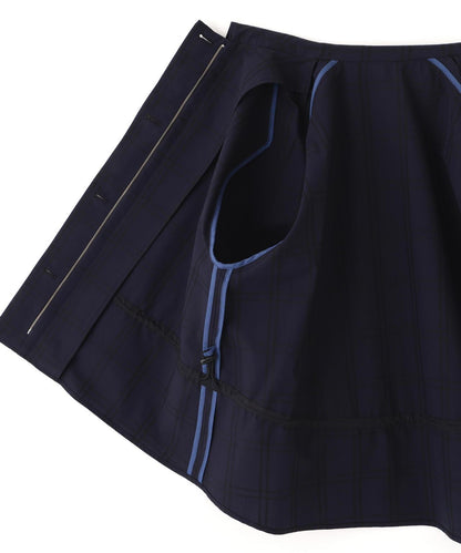 先染色格紋夾克