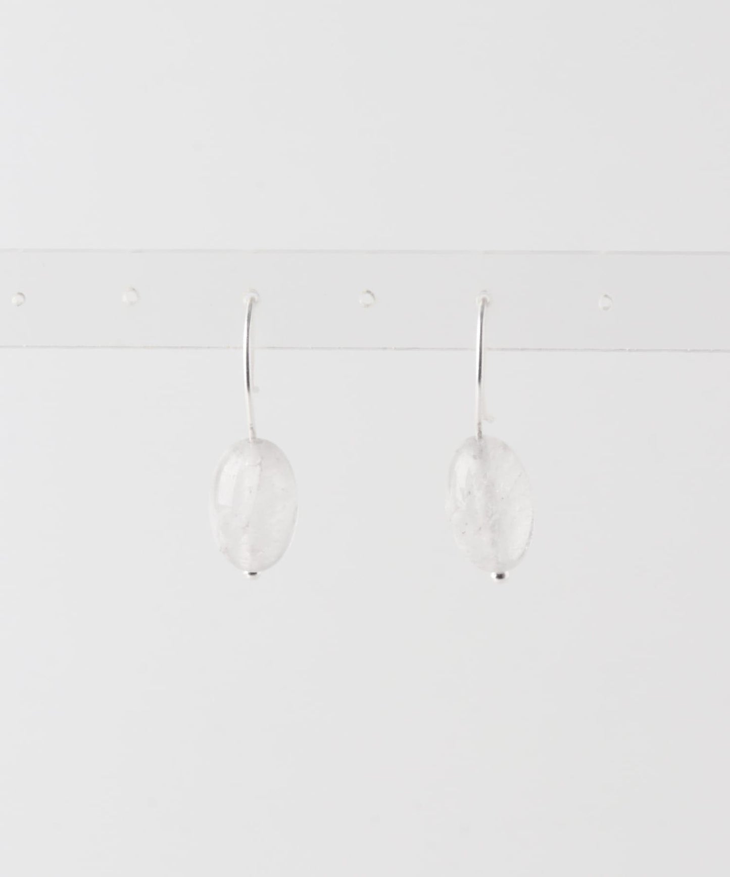 SMELLY so’ stone drop hook pierce 耳環