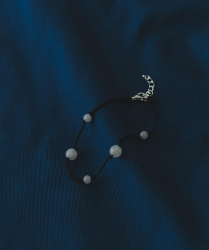 SMELLY so’ white jade bracelet 手鍊