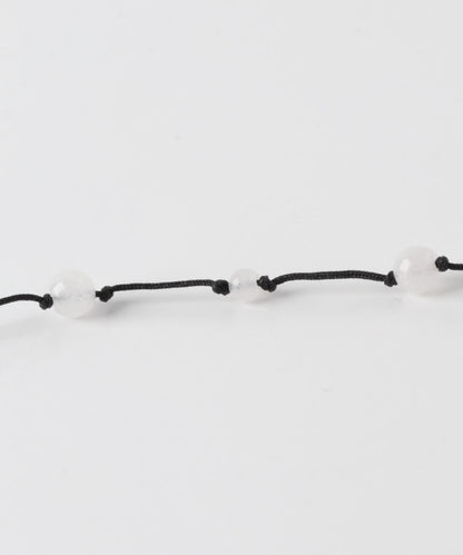 SMELLY so’ white jade bracelet 手鍊
