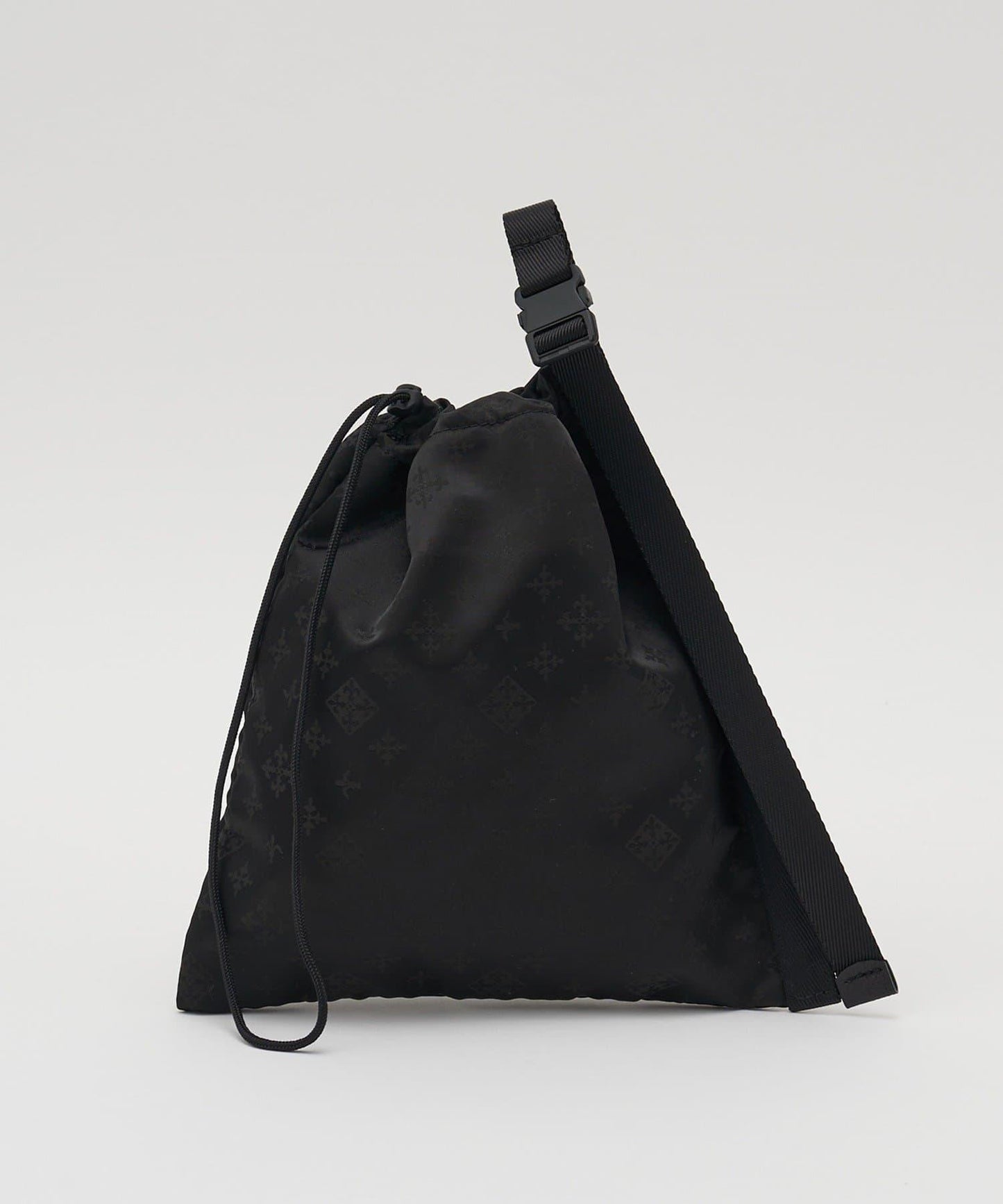 尼龍提花 抽繩收納袋 L款