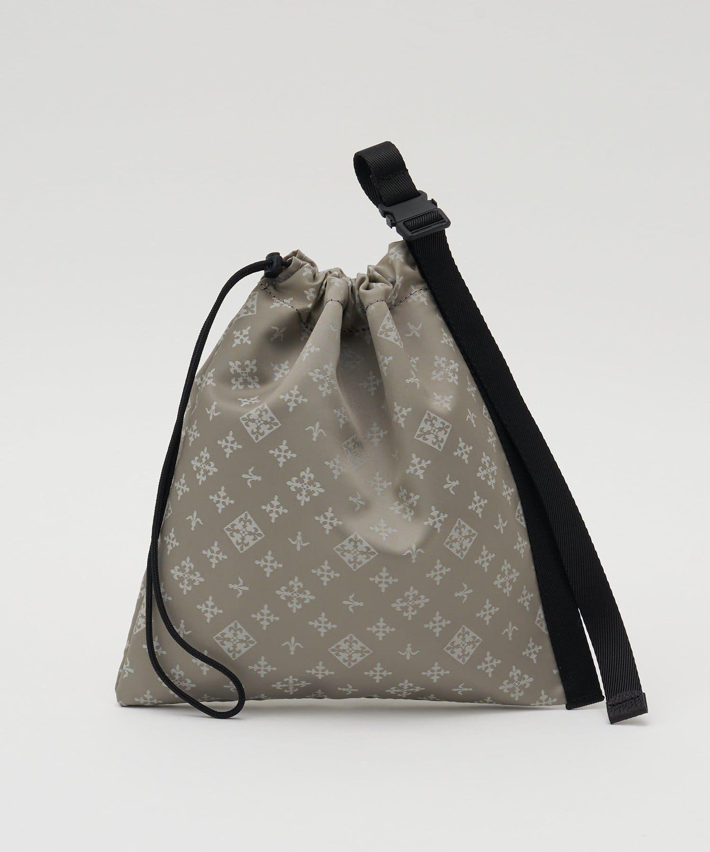 尼龍提花 抽繩收納袋 L款