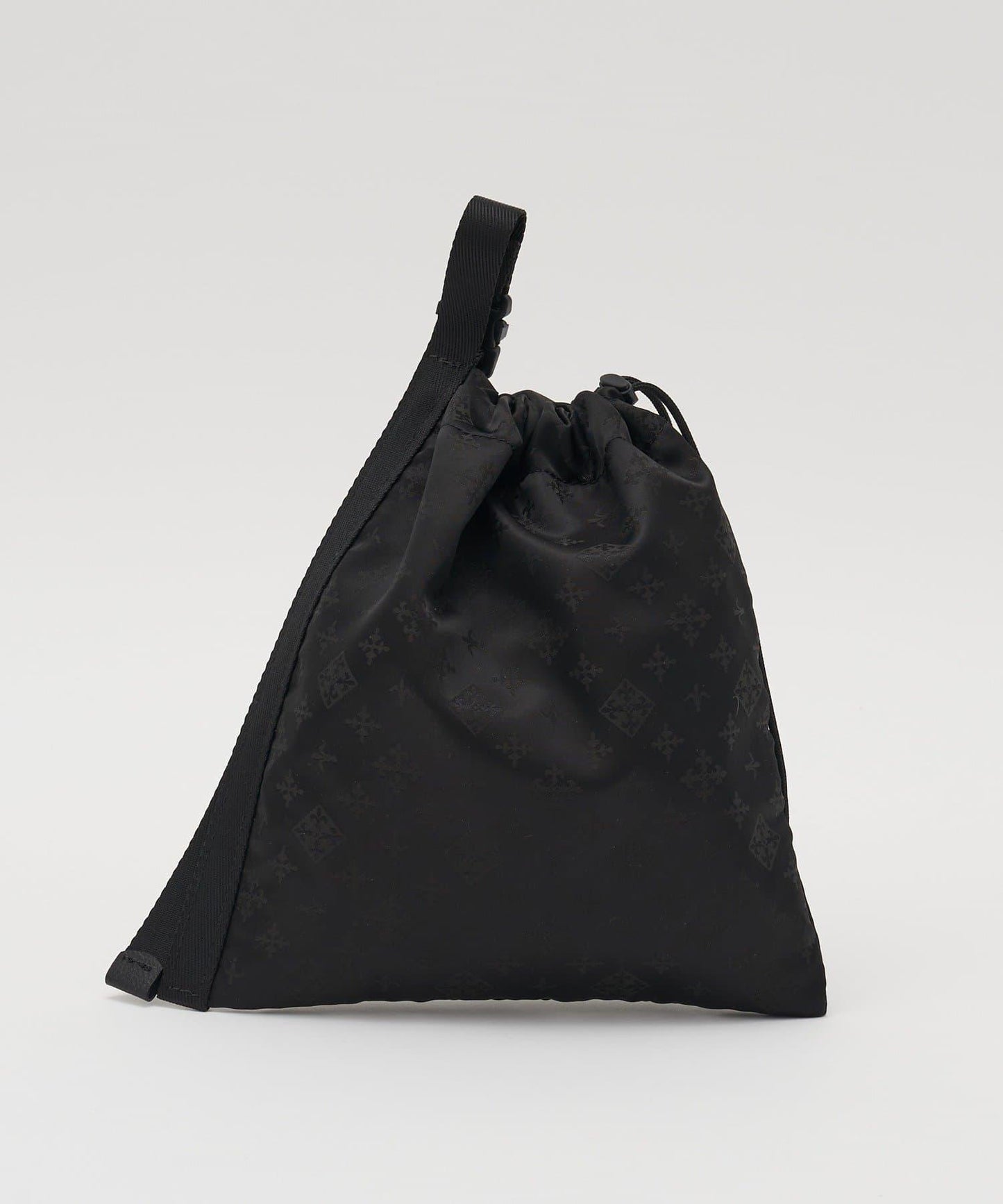 尼龍提花 抽繩收納袋 L款