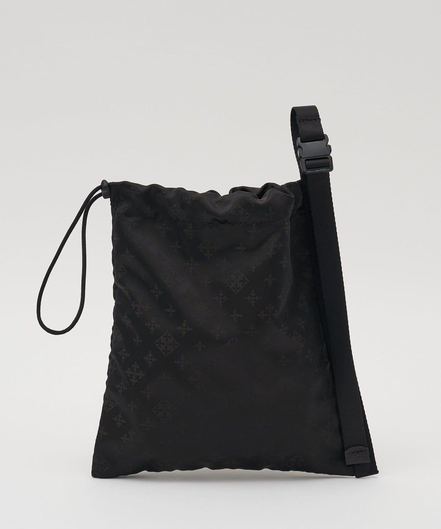 尼龍提花 抽繩收納袋 L款