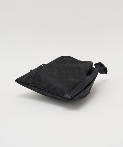 尼龍提花 抽繩收納袋 L款