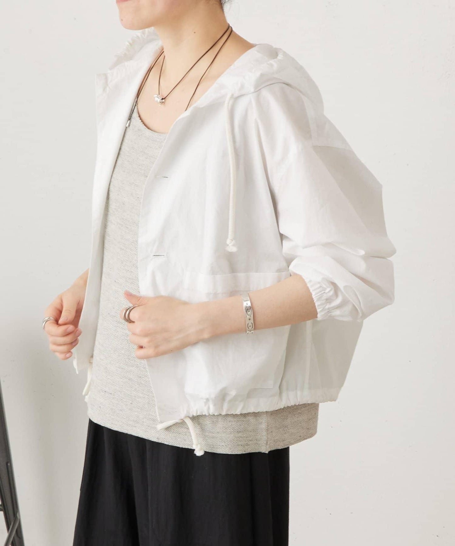 亞麻針織背心
