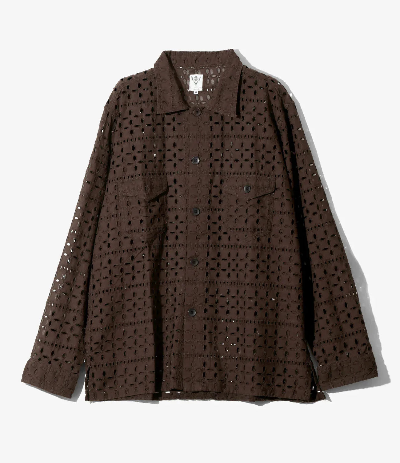 South2west8 Smokey Shirt Cutwork Embroidery 襯衫