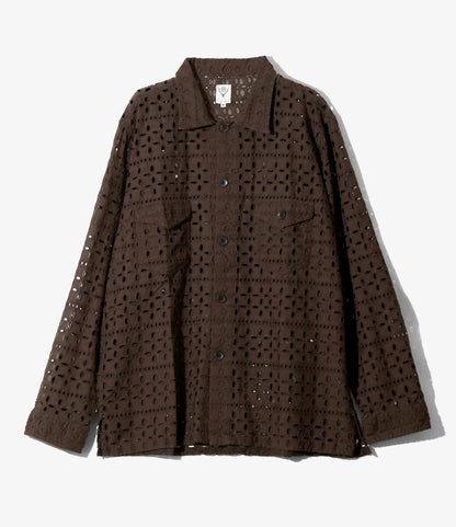 South2west8 Smokey Shirt Cutwork Embroidery 襯衫