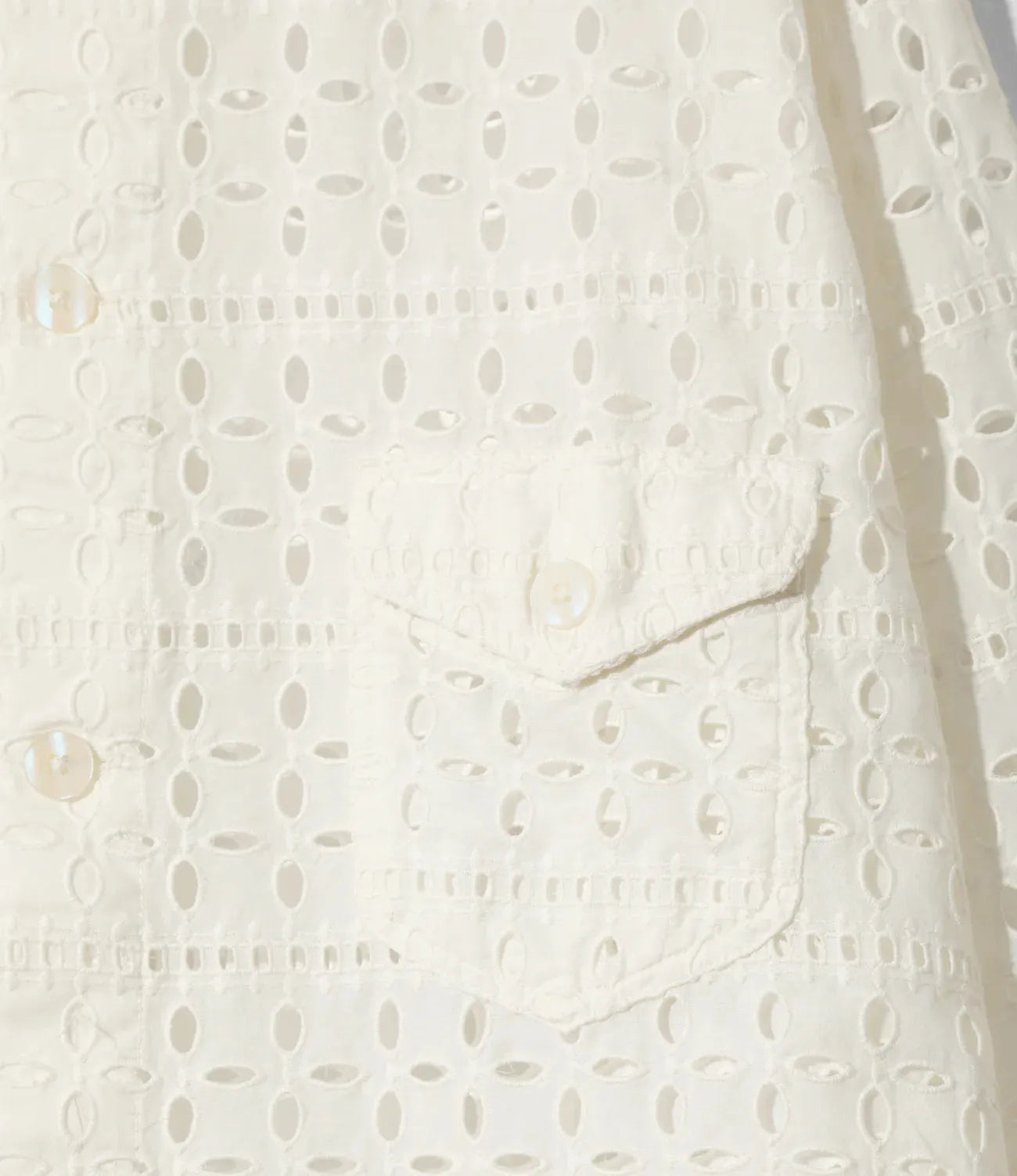 South2west8 Smokey Shirt Cutwork Embroidery 襯衫